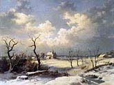 Winter Landscape with a Village Church